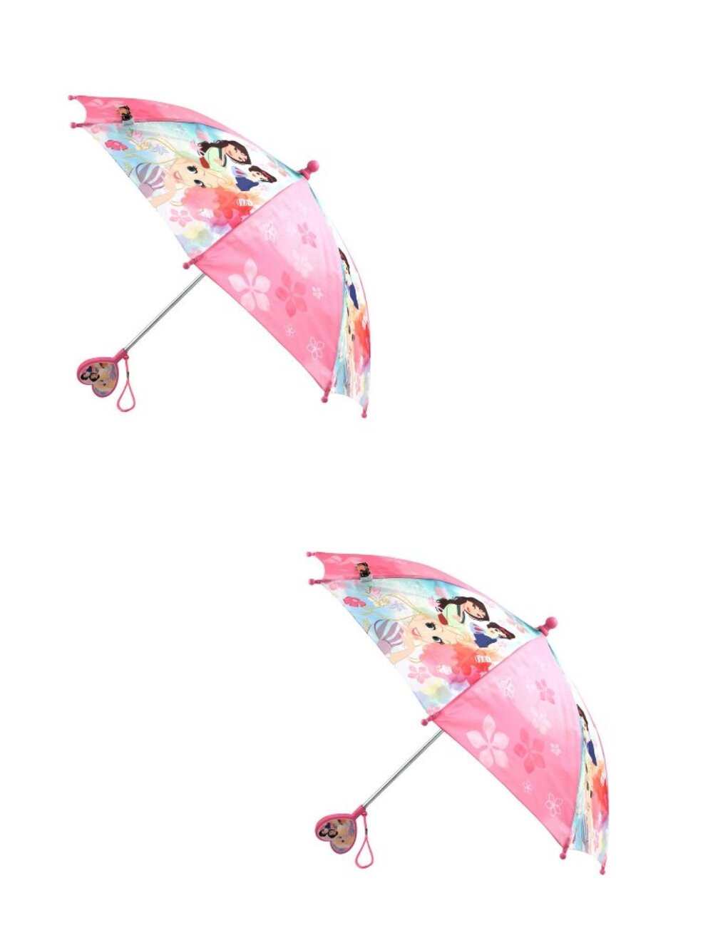 2 brand new PINK Disney Princesses Kids' Umbrellas for rainy days